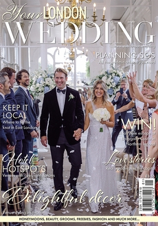 Cover of the January/February 2023 issue of Your London Wedding magazine