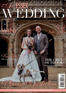 Cover of the March/April 2023 issue of An Essex Wedding magazine