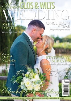Cover of the October/November 2022 issue of Your Glos & Wilts Wedding magazine