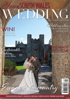 Cover of the January/February 2023 issue of Your South Wales Wedding magazine