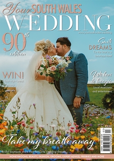 Cover of the March/April 2023 issue of Your South Wales Wedding magazine