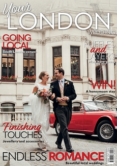 Cover of the March/April 2024 issue of Your London Wedding magazine