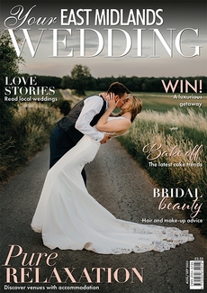 Cover of Your East Midlands Wedding, August/September 2023 issue