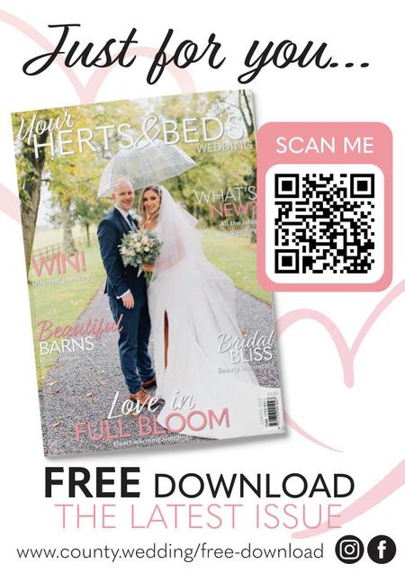 View a flyer to promote Your Herts and Beds Wedding magazine