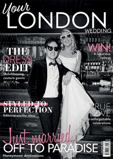 Cover of the January/February 2026 issue of Your London Wedding magazine