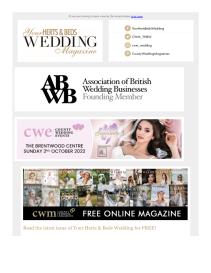 Your Herts and Beds Wedding magazine - May 2022 newsletter