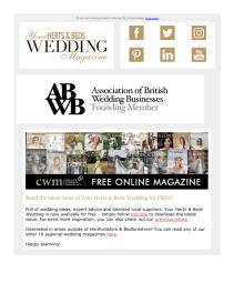 Your Herts and Beds Wedding magazine - October 2022 newsletter