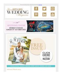 Your Herts and Beds Wedding magazine - March 2023 newsletter