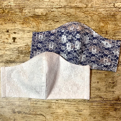 I Do Handmade has launched a collection of lace face masks