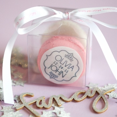 Macarons and wedding days - a match made in heaven!