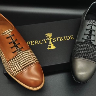 Grooms' News: Men’s footwear brand, Percy Stride has launched a new collection