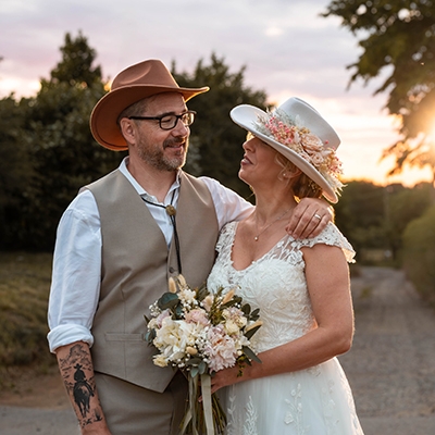 Real Weddings: Hitched in true western style