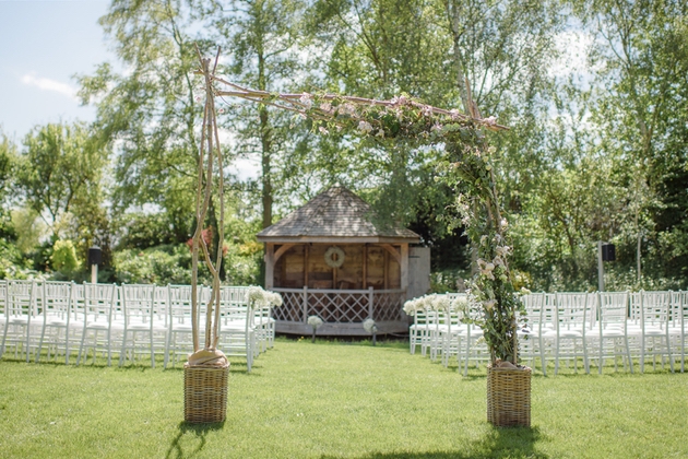 South Farm's beautiful ceremony space 