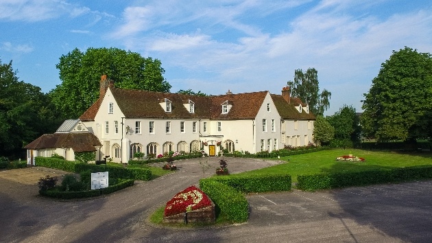 The exterior of Ware Priory in Hertfordshire