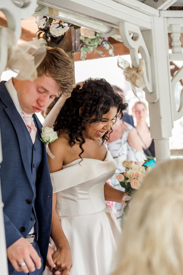 At the altar