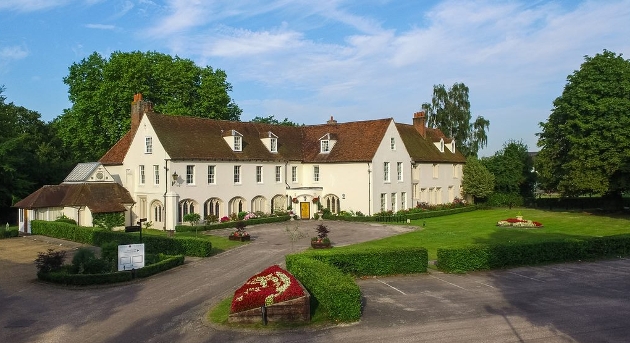 Ware Priory's exterior 