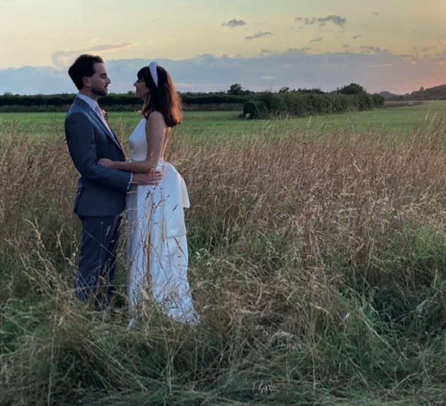 Wedding photo at Fullers Hill Cottages