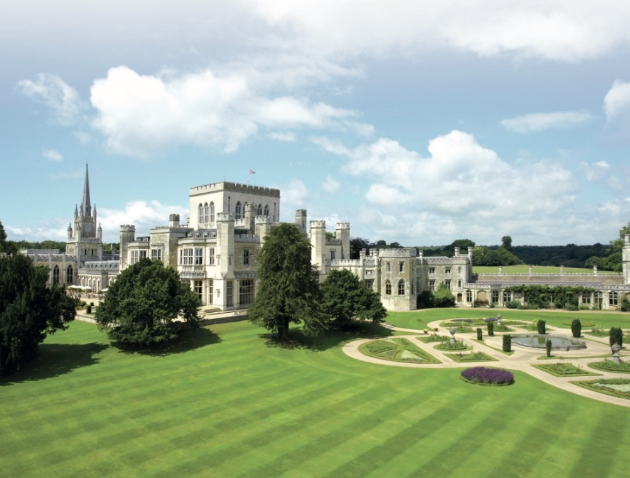 The exterior at Ashridge House in Hertfordshire