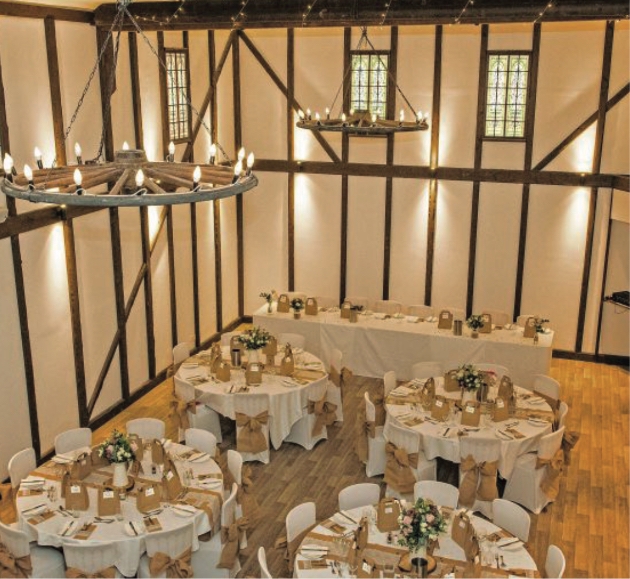 Minstrel Court in Hertfordshire wedding reception