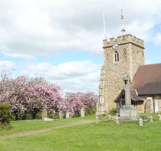 St Ippolyts Church is the perfect wedding setting 