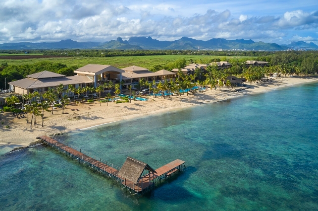 Sky view of Le Méridien Ile Maurice