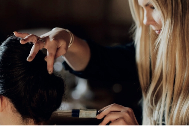 Charlotte White Bridal wedding hair