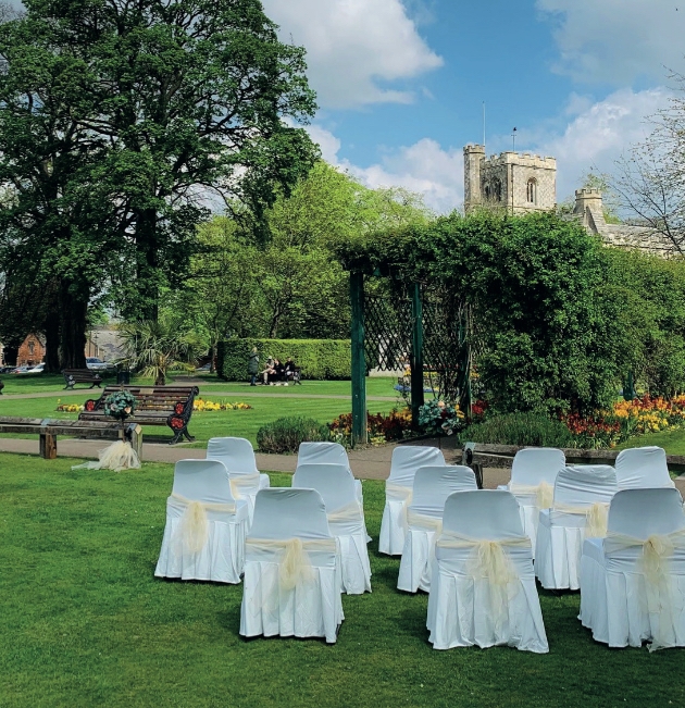 Priory House Heritage Centre outdoor space