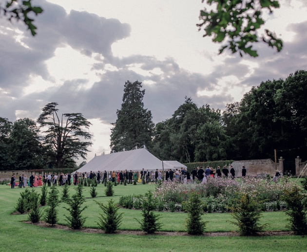 Walled Gardens at Woodhall Estate reception