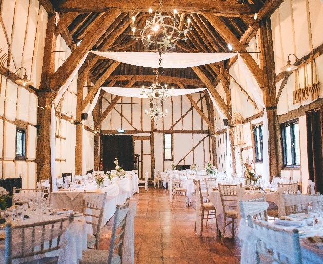 The Tithe Barn ceremony space