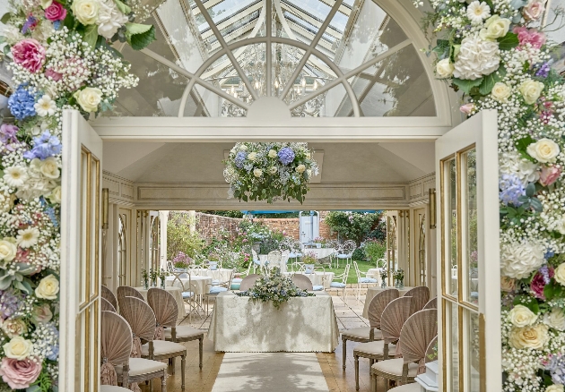 Woburn Orangery Weddings ceremony space