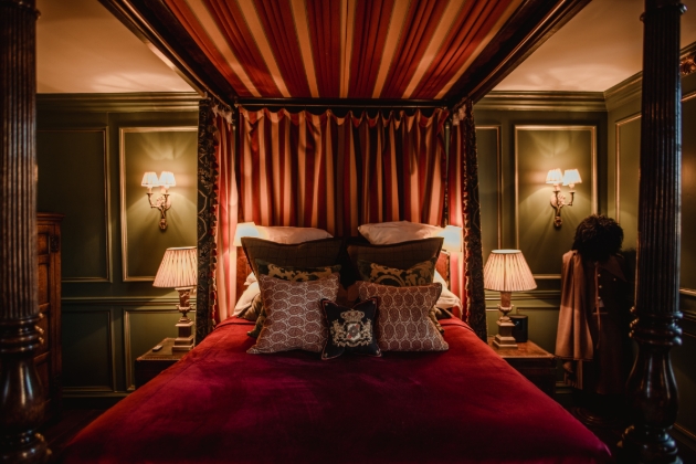 gothic style bedroom