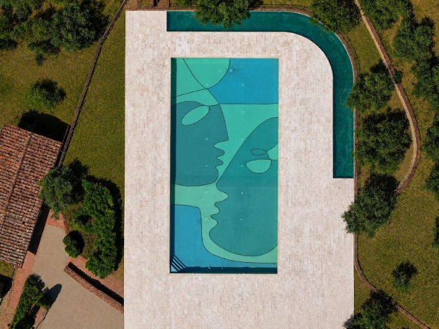 arty swimming pool