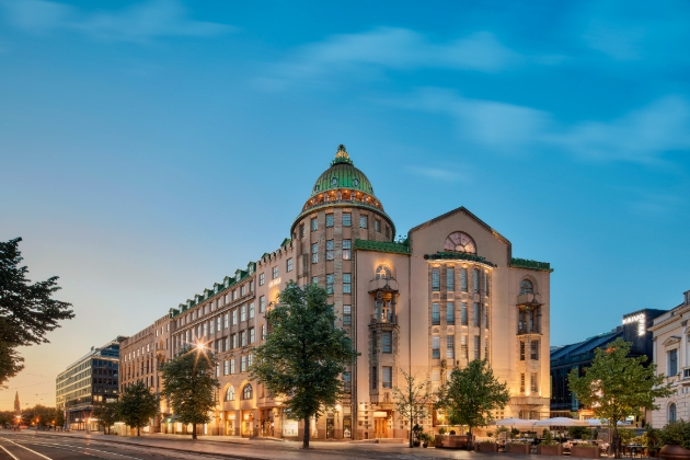 Helsinki Grand Hansa at the evening time